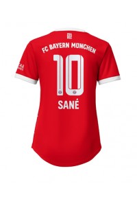 Bayern Munich Leroy Sane #10 Fotballdrakt Hjemme Klær Dame 2022-23 Korte ermer